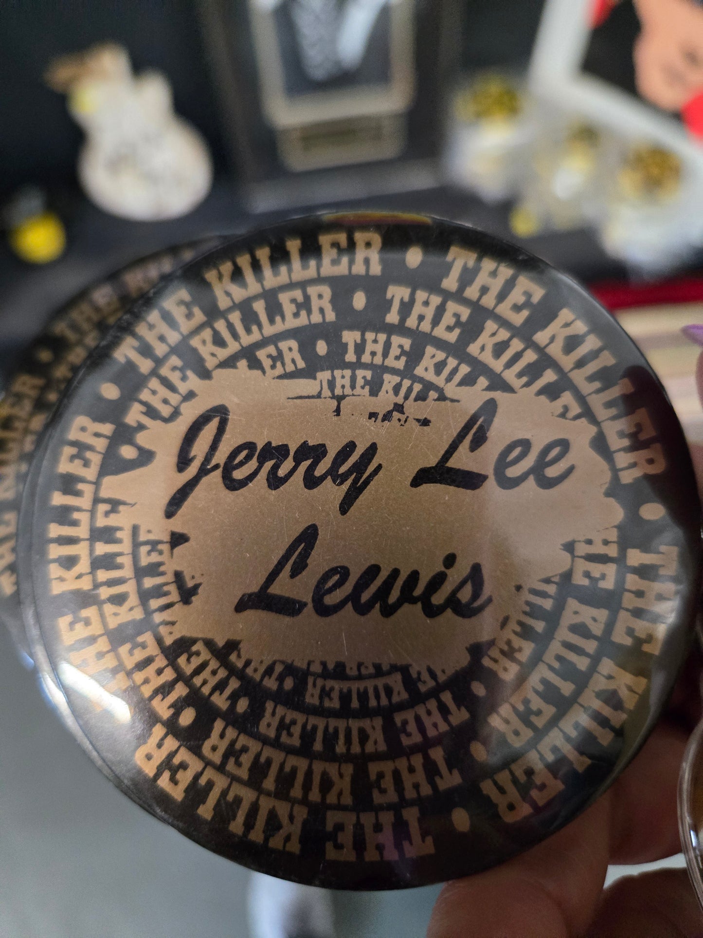 Pin button large killer