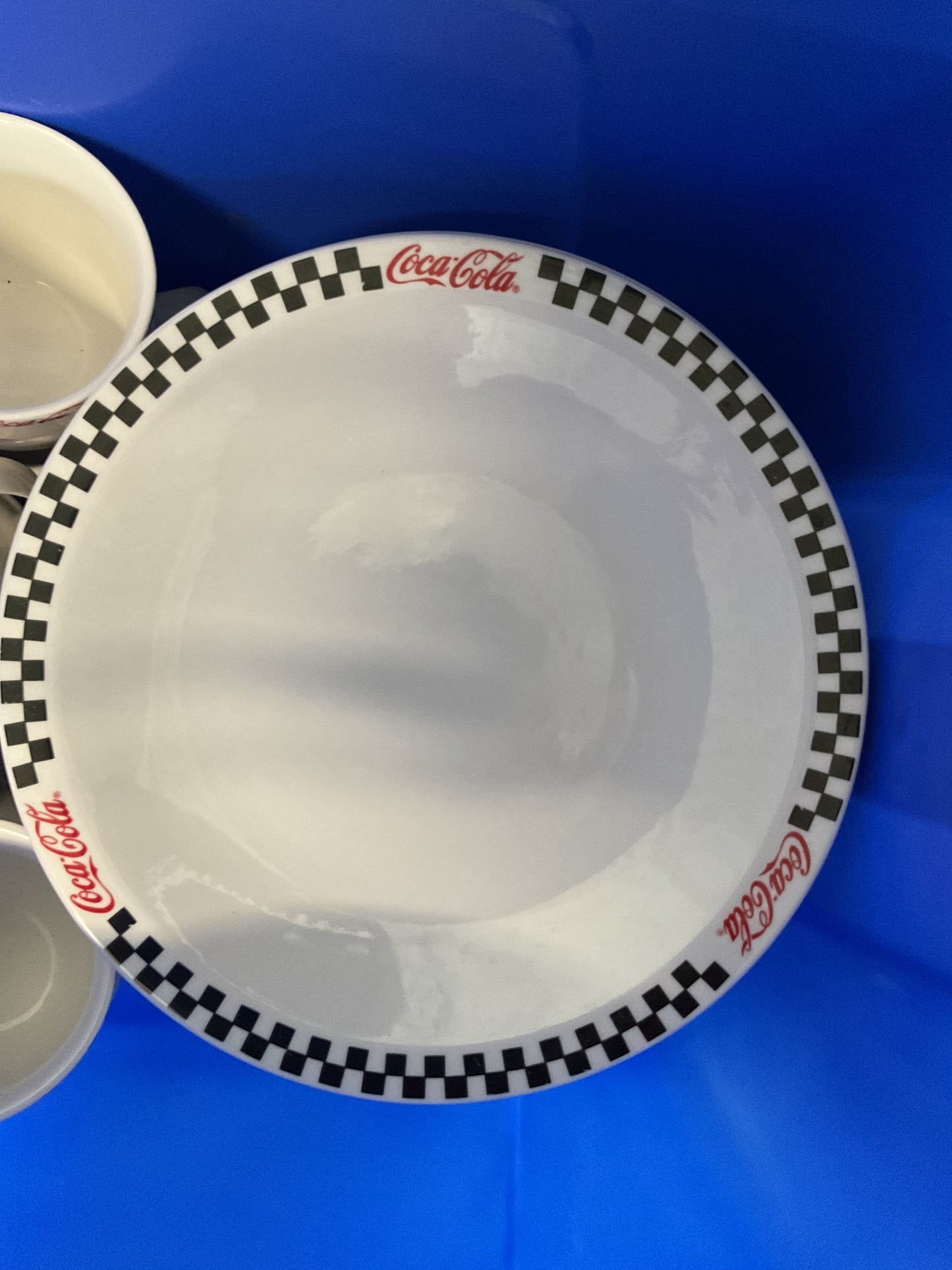 Coca cola plate