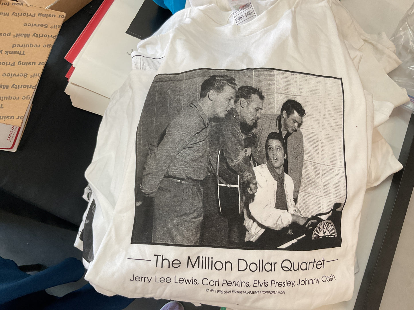 Million dollar quartet tee
