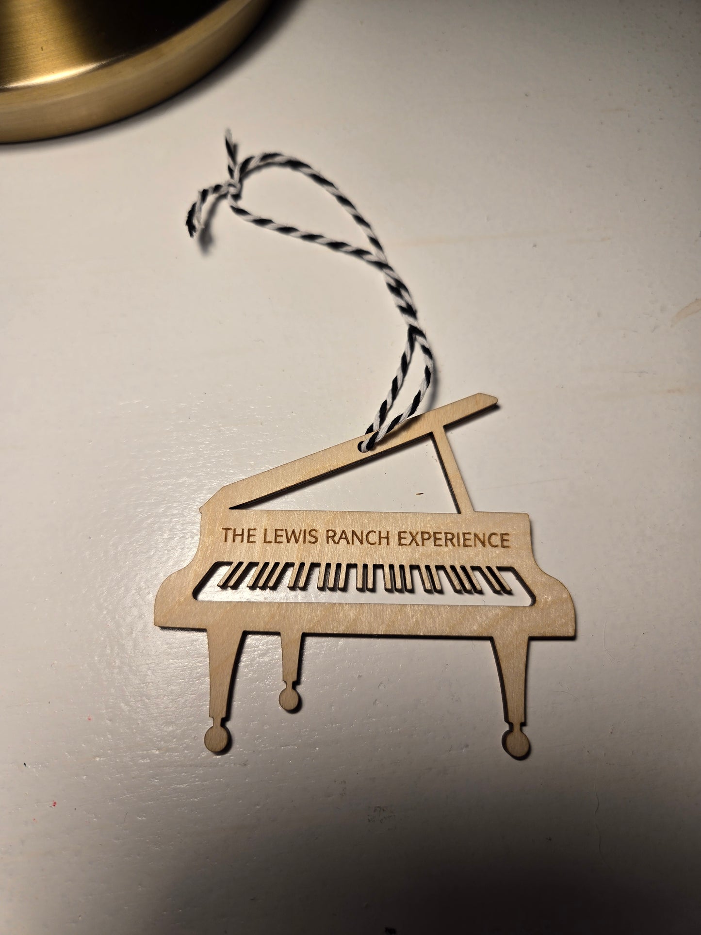 Ornament wooden piano