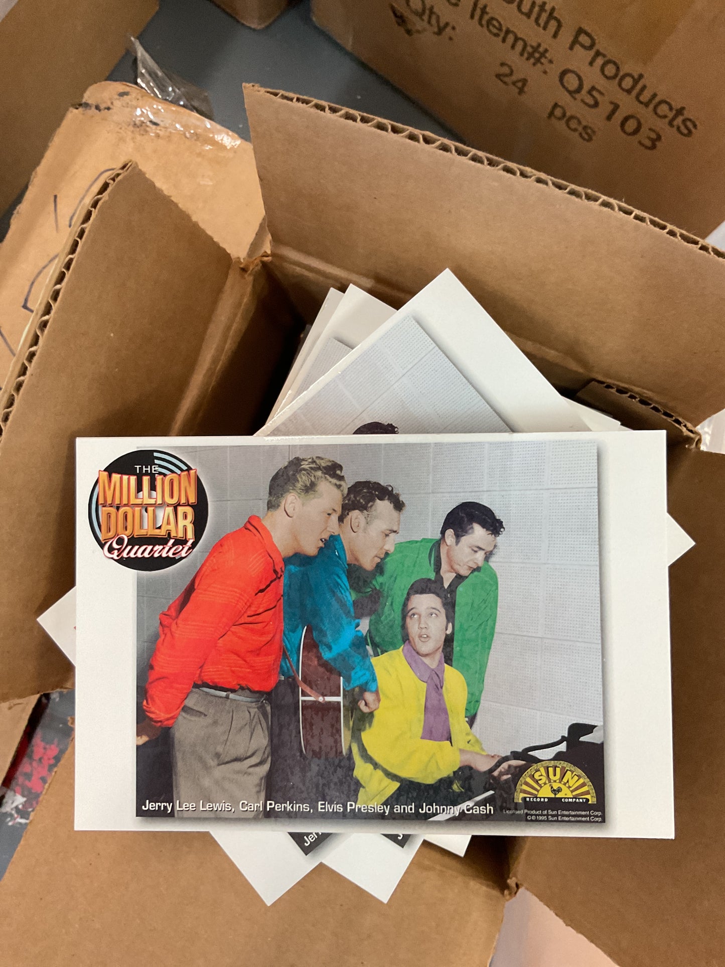 Million dollar QT postcard