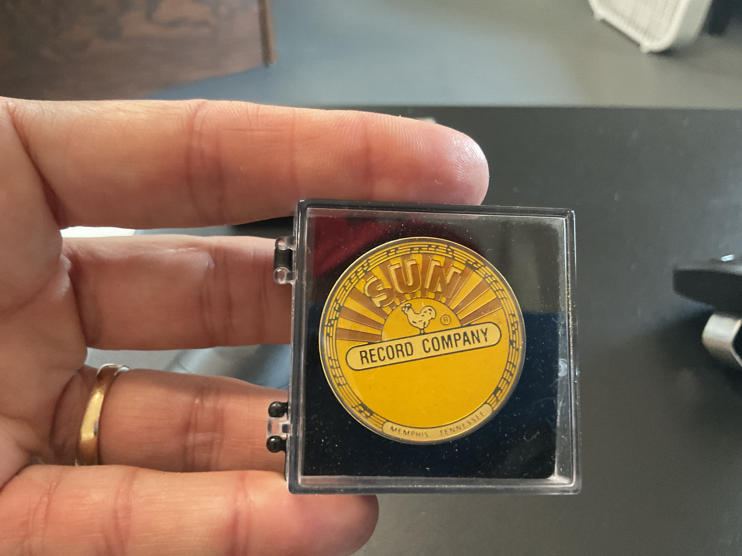 Sun records pin
